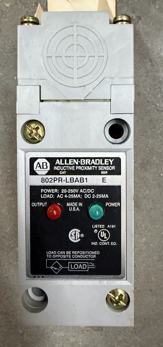 NEW ALLEN BRADLEY 802PR-LBAB1 /E Proximity Switch  AC/DC