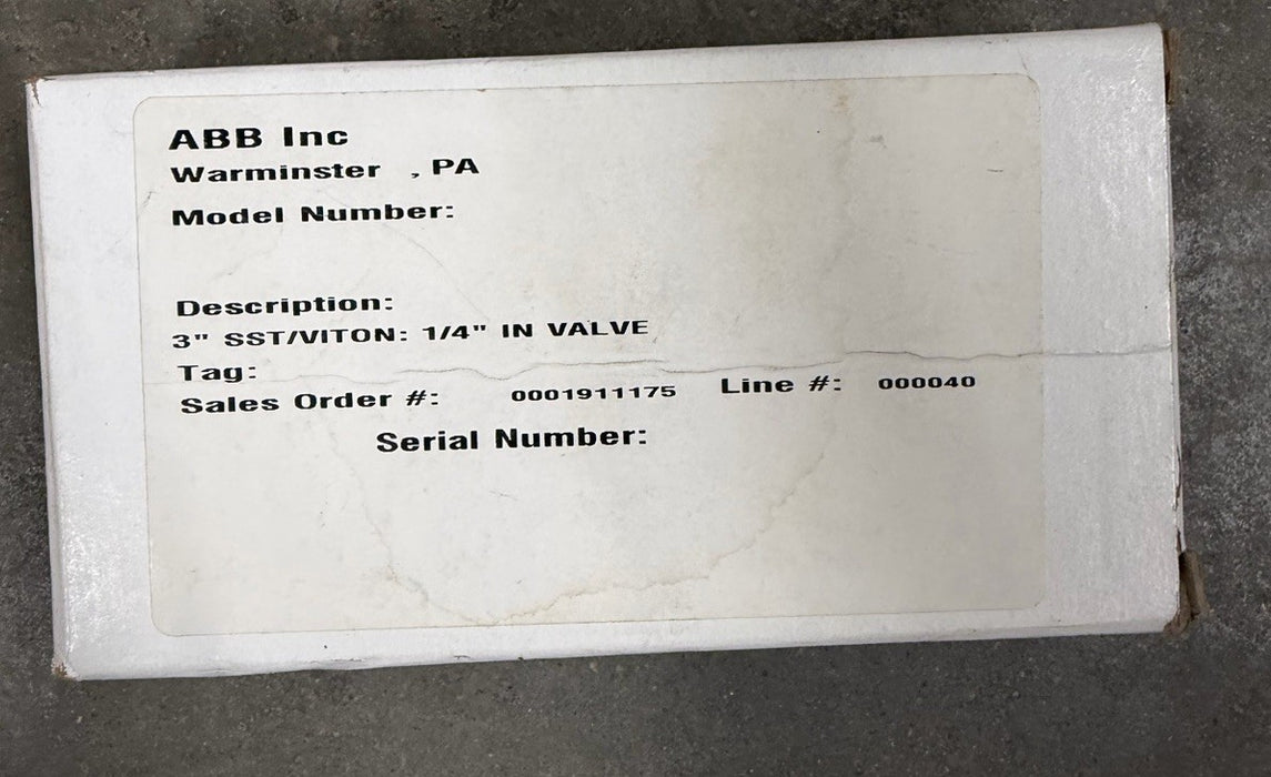 NEW ABB A10A6131NB2B1X A10A61 ROTAMETER 1/4"