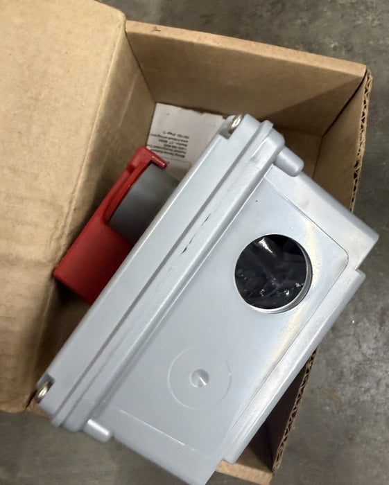 HUBBELL HBLD3 circuit-lock disconnect switch ttype 4x 12k 30 amp 600vac lockable