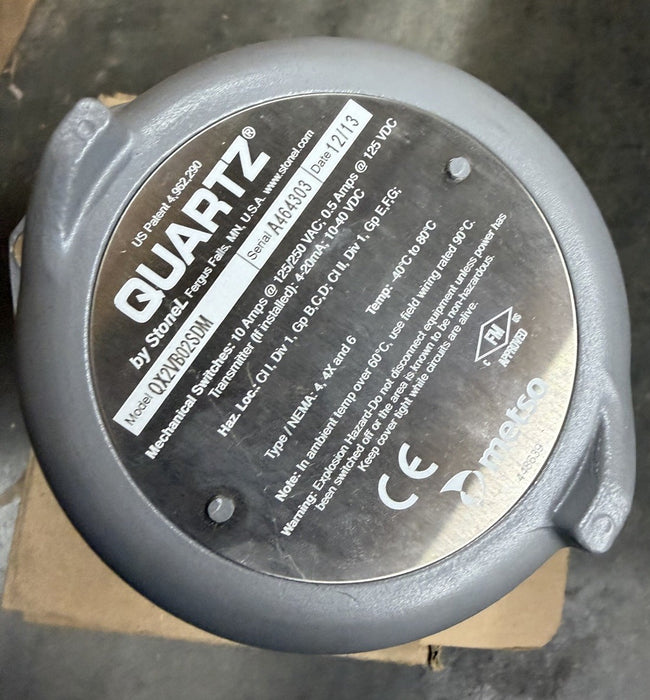 NEW STONEL QX2VB02SDM VALVE CONTROL SWITCH STOCK G115A