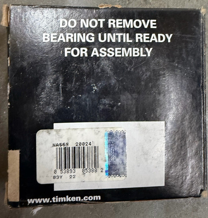 NA558  TIMKEN NA558-20024  - FACTORY SEALED Tapered Roller Bearing