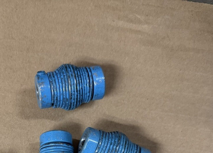 MCMASTER CARR ENCODER COUPLING FLEXIBLE 1/2" X 3/8"