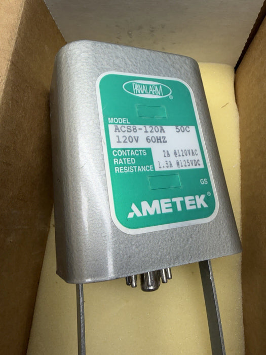 NEW Ametek Panalarm ACS8-120A 11-Pin Relay Module 120V De-LINE SPECIAL AO/AF SEQ
