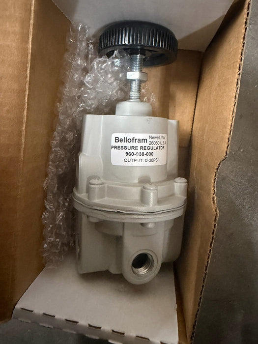 NEW BELLOFRAM T70 PRESSURE REGULATOR 0-30PSI 3/8" NPT NIB
