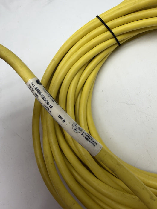 NEW 889R-R3ECA-10 CABLE ALLEN BRADLEY CABLE CORDSET 90 DEG 3 PIN
