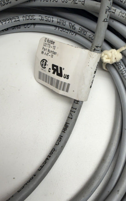 TURCK RK 4.4T-10 EUROFAST CORDSET U2173-10 250V 4A NEW UNUSED NO BOX