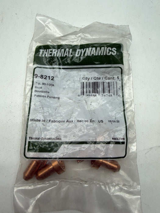 GENUINE THERMAL DYNAMICS 9-8228 GOUGING TIP D --- 5 PACK