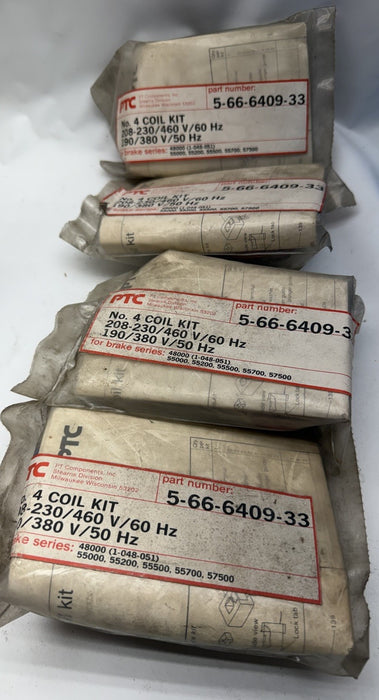 Stearns 5-66-6409-33 No. 4 Coil Kit 208-230/460 Volt