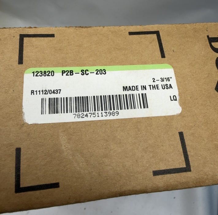 DODGE P2B-SC-203 123820 NEW IN BOX PILLOW BLOCK BEARING 2-3/16"