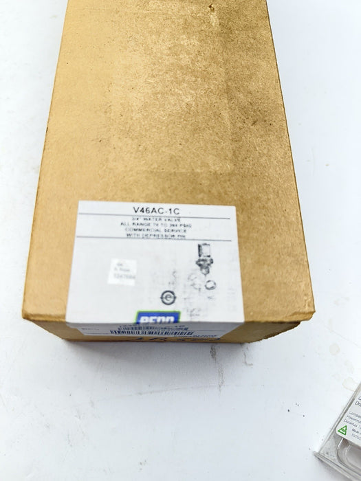 JOHNSON CONTROLS V46AC-1C 3/4" WATER VALVE  All RANGE 70 TO 260 PSIG Commercial