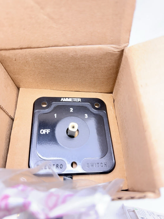 ELECTROSWITCH 2410C / 2410C Aeries 24 Ammeter Selector Switch New