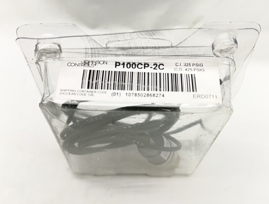 Johnson Controls P100CP-2C Pressure Switch, Open at 425 PSIG
