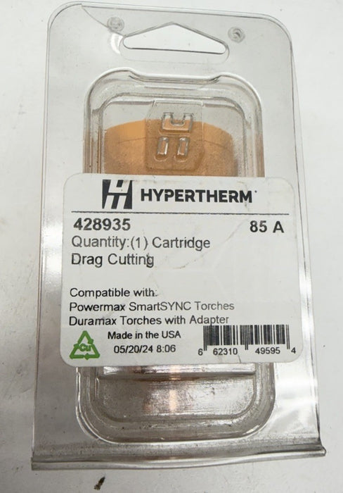 Hypertherm SmartSYNC Cartridge or Adapter 85 A Drag Cutting 428935