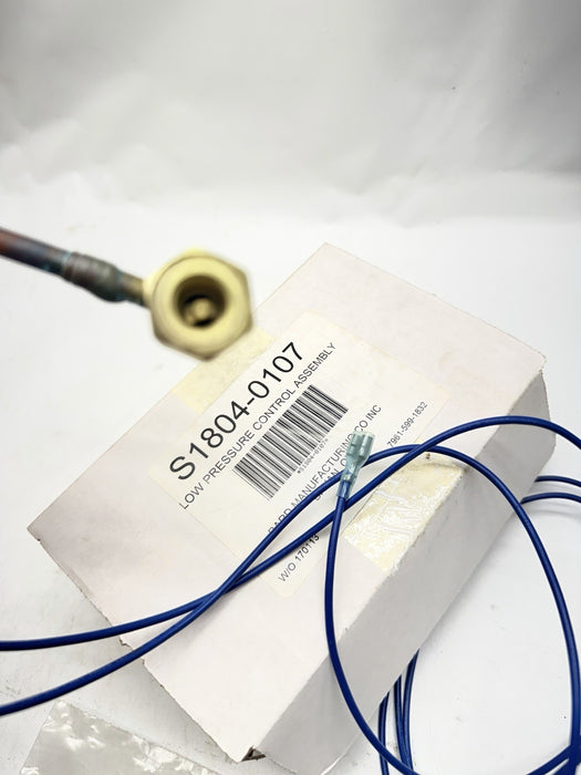 Bard S1804-0107 A/R Low Pressure Switch HVAC Control