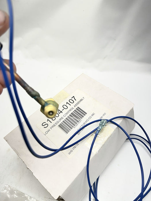 Bard S1804-0107 A/R Low Pressure Switch HVAC Control