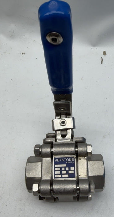 Threaded Keystone K-Ball 3pc Ball Valve R180-S-T-2-SE-L-004