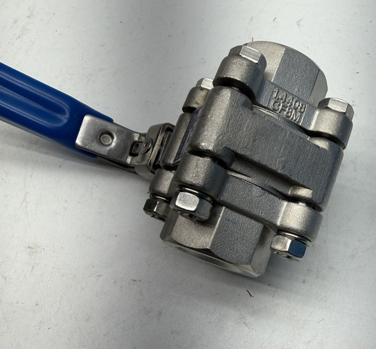 Threaded Keystone K-Ball 3pc Ball Valve R180-S-T-2-SE-L-004