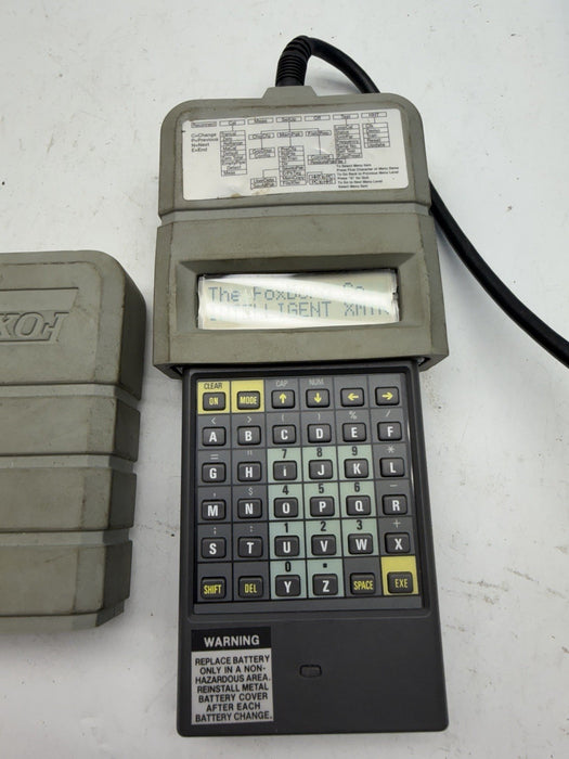 Foxboro HHT-AAEFNB Handheld Terminal Style B I/A Series