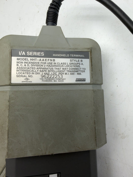 Foxboro HHT-AAEFNB Handheld Terminal Style B I/A Series
