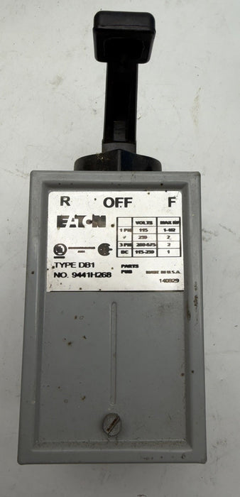 NEW CUTLER-HAMMER REV DRUM SWITCH-TYPE DB1 9441H268 New Old Stock