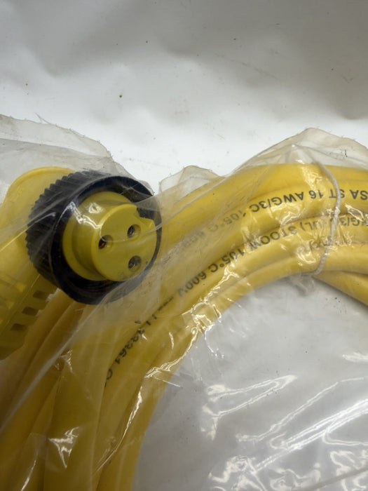 NEW Sealed BRAD CONNECTIVITY WOODHEAD 3P FEMALE CORDSET 1300060430 NOS