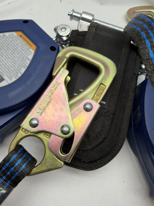 FallTech 8’ Tie Back Edge Score Twin Personal SRL Fall Restraint Self Retracting