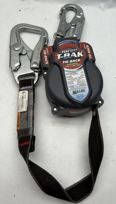 Honeywell Miller MFLT-3/7.5FT Turbo T-BAK Tie-Back Personal Fall Limiter