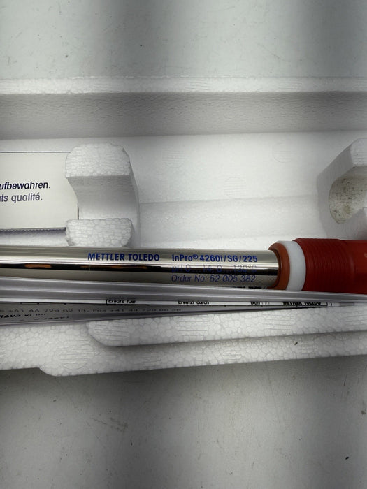 1pc NEW Mettler Toledo 52005382 PH Probe InPro4260i/SG/225
