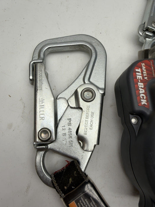 Honeywell Miller MFLT-3/7.5FT Turbo T-BAK Tie-Back Personal Fall Limiter
