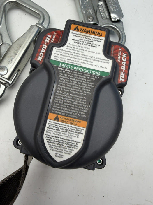 Honeywell Miller MFLT-3/7.5FT Turbo T-BAK Tie-Back Personal Fall Limiter
