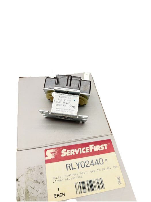 NEW TRANE RLY02440 X13300601010 9100-211Q42 Control Relay 24VAC DPST