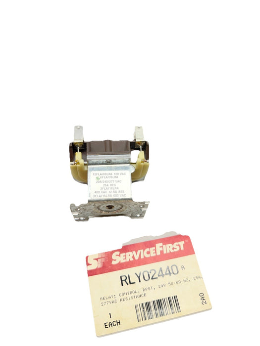 NEW TRANE RLY02440 X13300601010 9100-211Q42 Control Relay 24VAC DPST