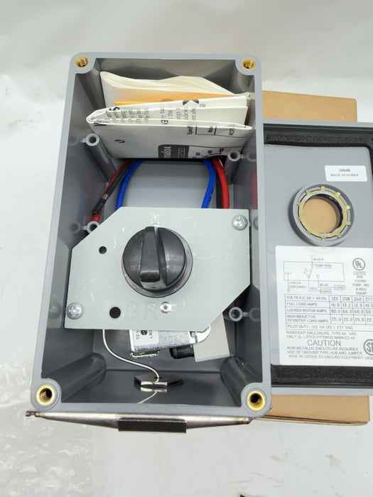 Chromalox Thermostat WCRT Series WCRT-100 THERMO  40-100 F 2004R 7396 LINE