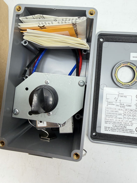 Chromalox Thermostat WCRT Series WCRT-100 THERMO  40-100 F 2004R 7396 LINE