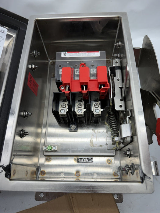 New Siemens HNF361SW 30A 600V 3 Pole Heavy Duty Safety Switch Non-Fuse Type 4X