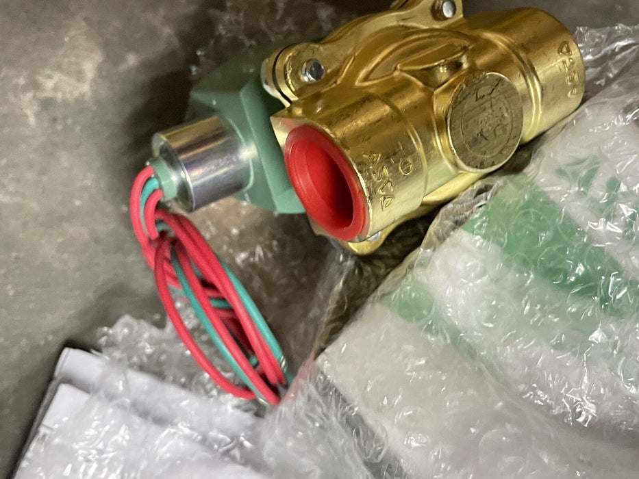 NEW 8210G095 ASCO REDHAT 24VDC 1 WAY 3/4" SOLENOID VALVE RPLS 8210D95 REDHAT