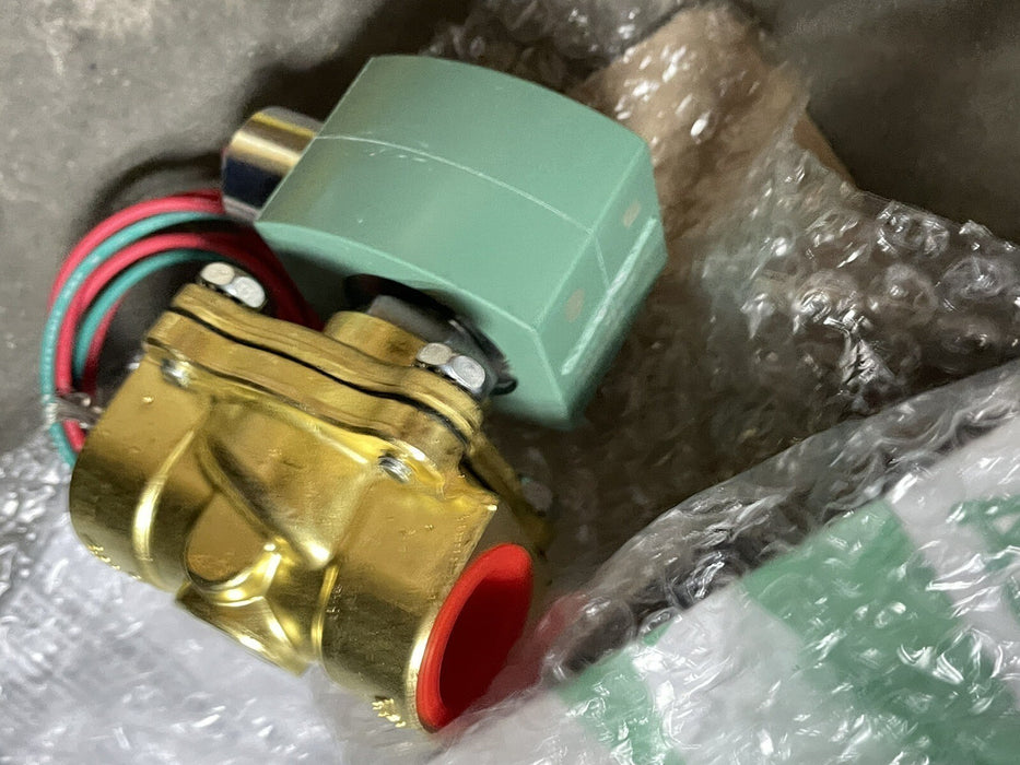 NEW 8210G095 ASCO REDHAT 24VDC 1 WAY 3/4" SOLENOID VALVE RPLS 8210D95 REDHAT