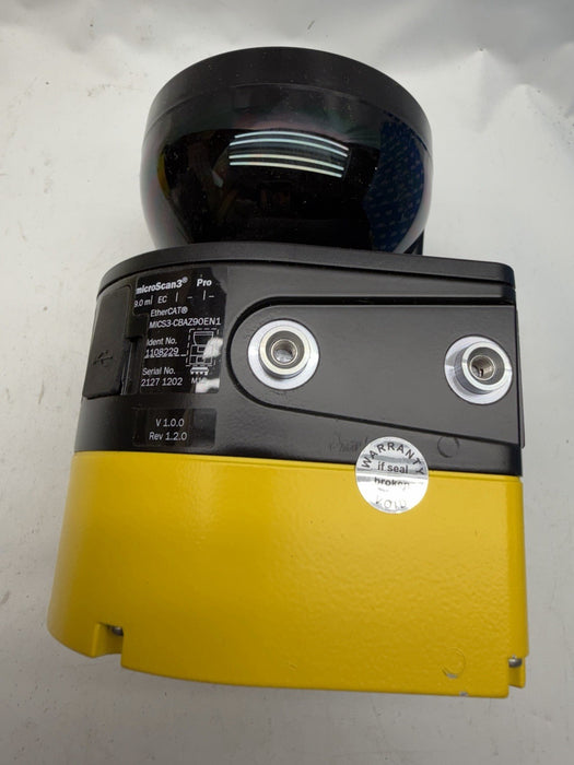 NNB SICK MICS3-CBAZ90EN1P01 microScan3 Pro-EtherCAT SAFETY LASER SCANNER 1108229