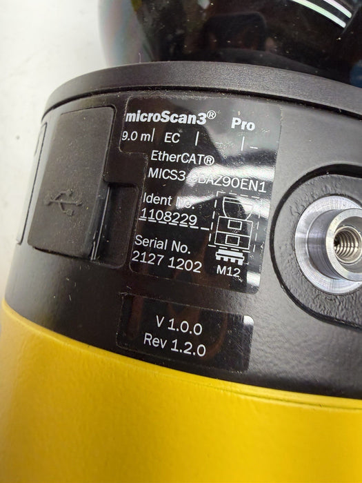 NNB SICK MICS3-CBAZ90EN1P01 microScan3 Pro-EtherCAT SAFETY LASER SCANNER 1108229