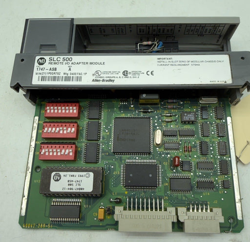 ALLEN BRADLEY 1747-ASB SERIES b PLC MODULE