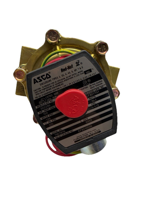 ASCO RedHat EF8210G56 Solenoid valve 120vac