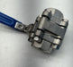 Threaded Keystone K-Ball 3pc Ball Valve R180-S-T-2-SE-L-004