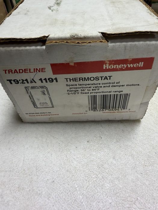 T921A 1191 NEW UNUSED HONEYWELL THERMOSTAT PROP VALVE DAMPER CONTROL TRADELINE