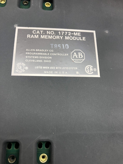 1772ME ALLEN BRADLEY PLC2/20 - PLC/2/30 MEMORY BOARD
