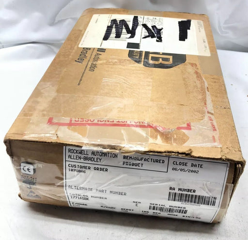 REMAN 1771-ASBK ALLEN-BRADLEY REMOTE I/O ADAPTER MODULE RIO 1771ASB 1771-ASBK/E