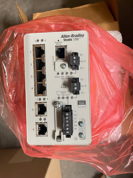 1783-BMS06TA STRATIX 5700 PN-141652 ETHERNET MANAGED SWITCH 6 PORT 1783-BMS 1783