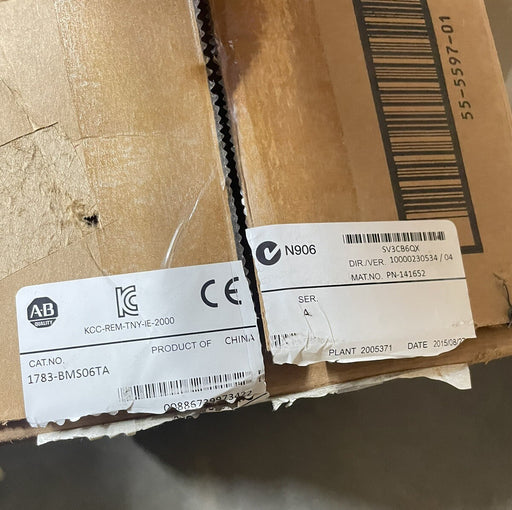 1783-BMS06TA STRATIX 5700 PN-141652 ETHERNET MANAGED SWITCH 6 PORT 1783-BMS 1783