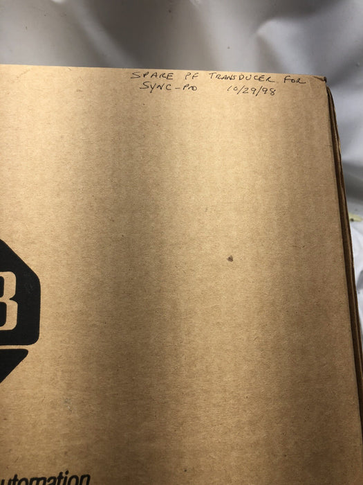 SYNCPRO FACTORY REMAN ALLEN BRADLEY 80165-998-51-RP PF TRANSDUCER SYNC-PRO AB
