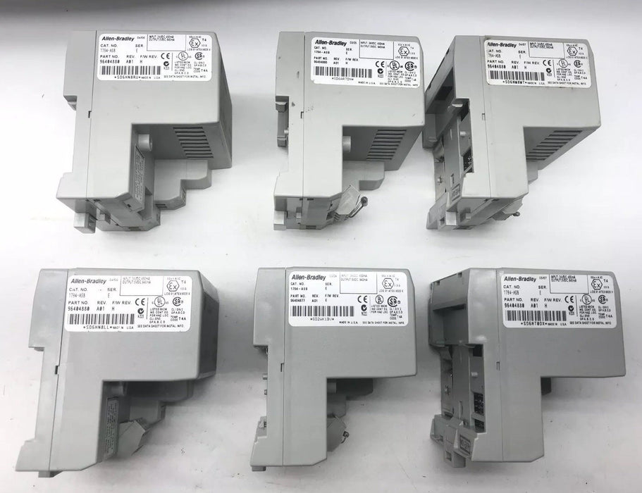 1794-ASB E ALLEN BRADLEY FLEXLOGIX CLEAN AND WORKING REMOTE I/O RIO 24VDC AB