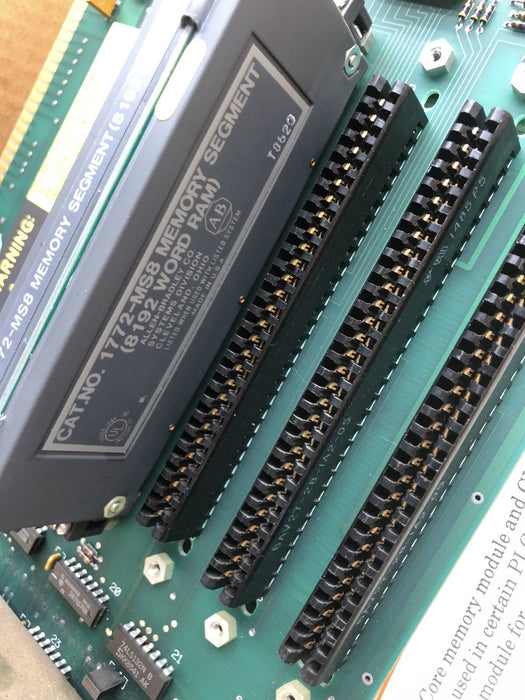 1772MEB ALLEN BRADLEY PLC2/20 - PLC/2/30 MEMORY BOARD BATTERY BACKUP 1772-MEB